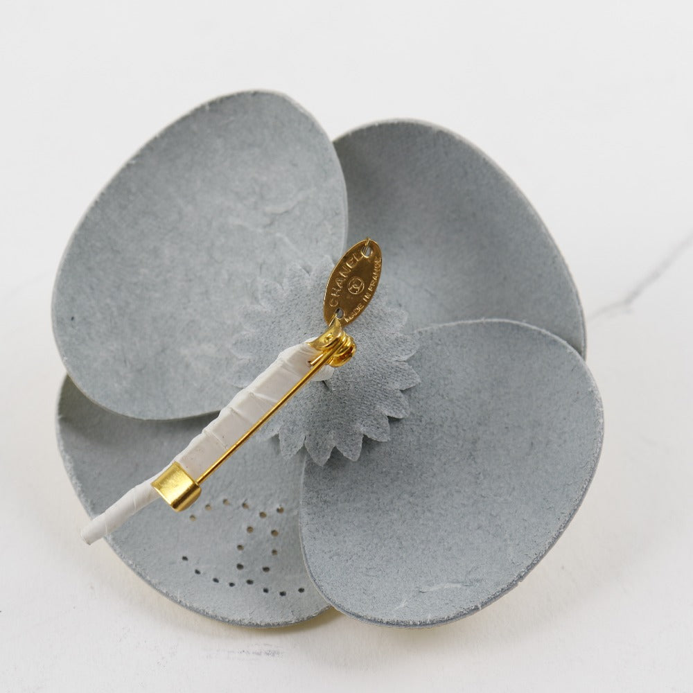 CHANEL】シャネル コサージュ カメリア A16272X01462 ブローチ 黄色