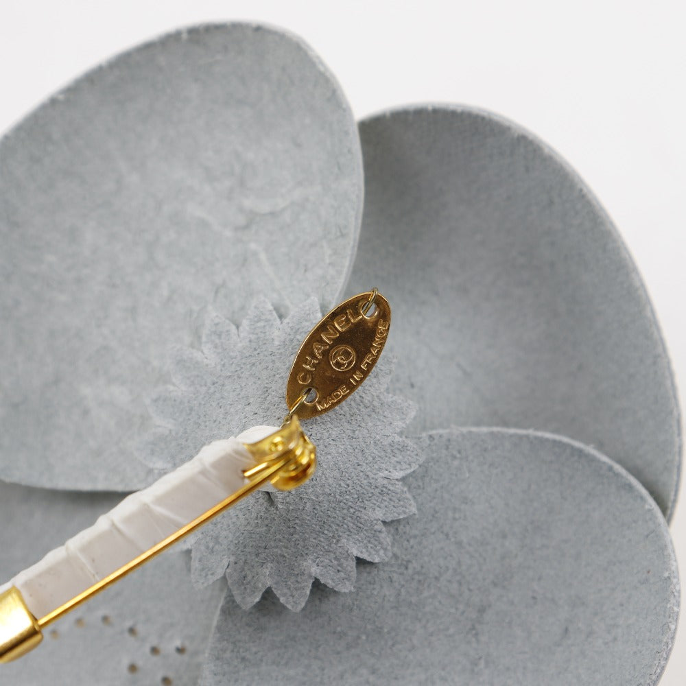 CHANEL】シャネル コサージュ カメリア A16272X01462 ブローチ 黄色