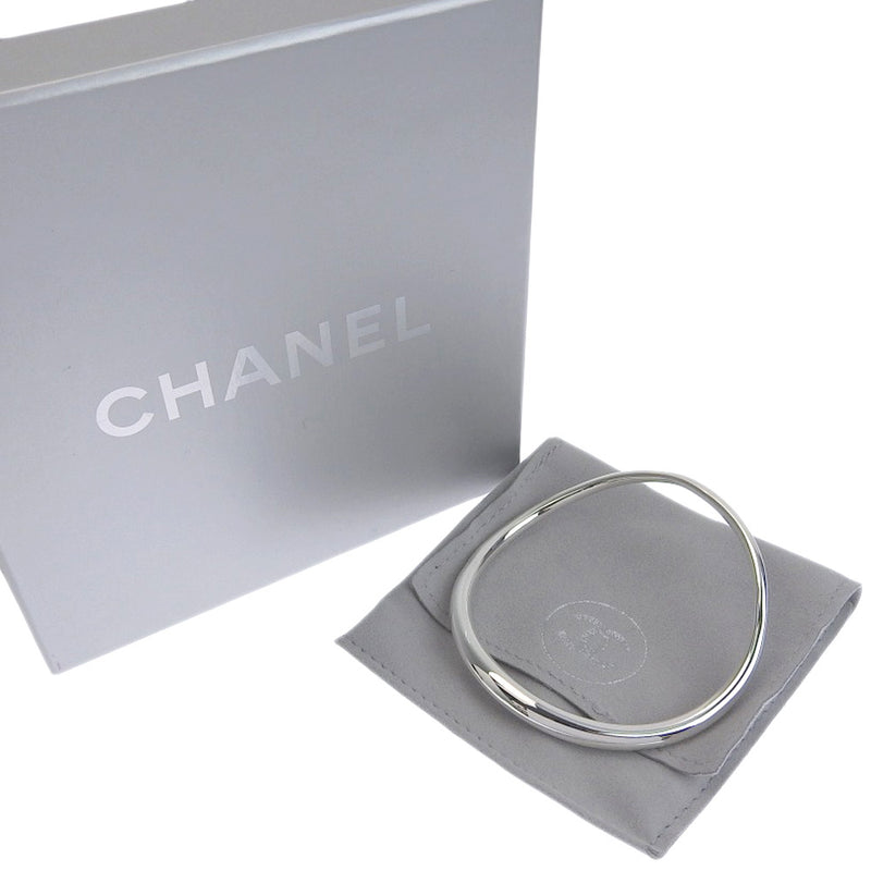 [Chanel] Chanel Silver 925 Silver Ladies Bangle A+Rank
