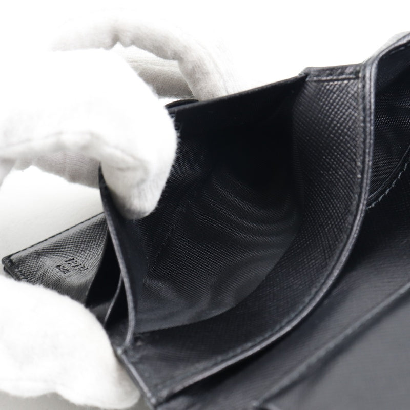 [Prada] Prada bi -fold 지갑 x 나일론 네로 흑인 bi- 폴드 지갑