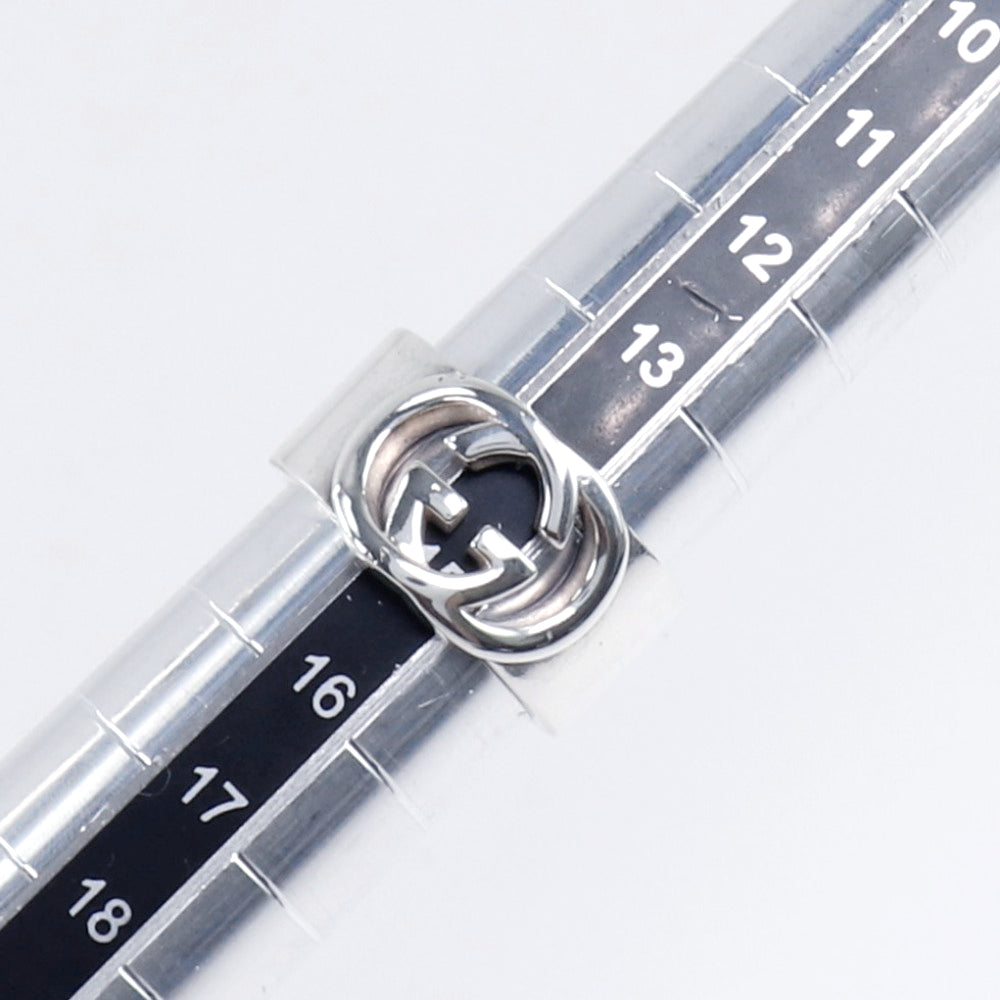 GUCCI】グッチ インターロッキング リング・指輪 シルバー925 15号