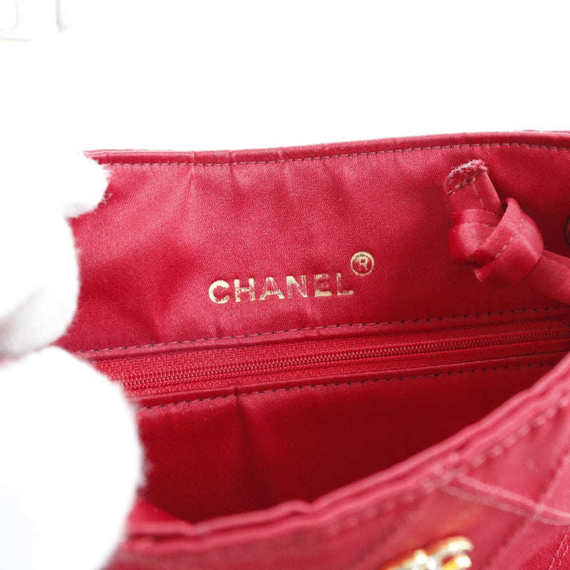 Chanel Large coco mark handbag tote bag nylon light pink beige Leather  France