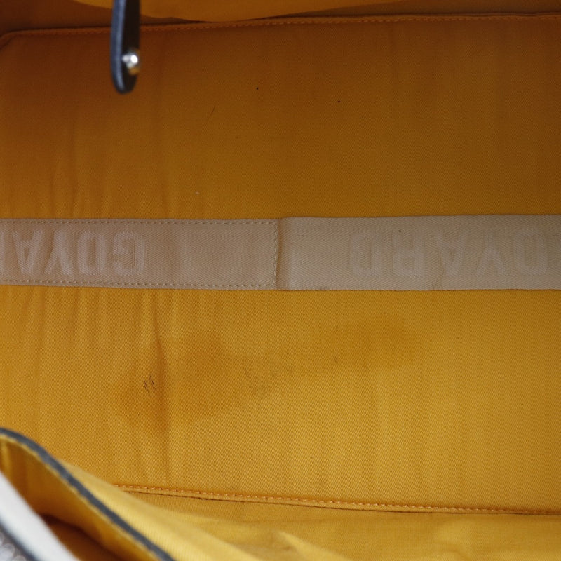 GOYARD] Goyal Boeing 45 Boston bag PVC x Leather Black Unisex