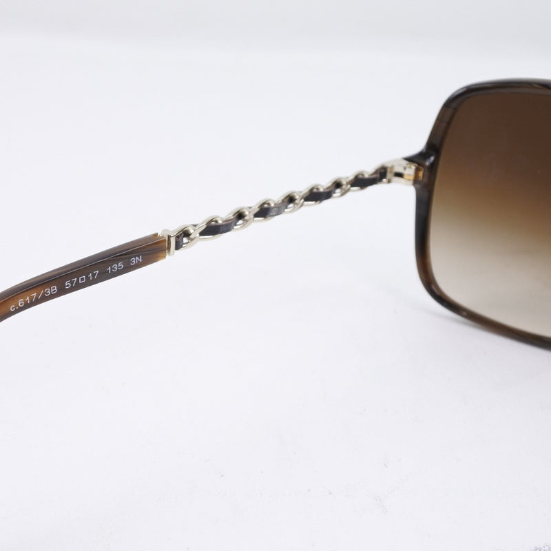 CHANEL] Chanel 5210-Q Sunglasses Plastic tea 57 □ 175 3N engraved ladies  sunglasses A-rank – KYOTO NISHIKINO