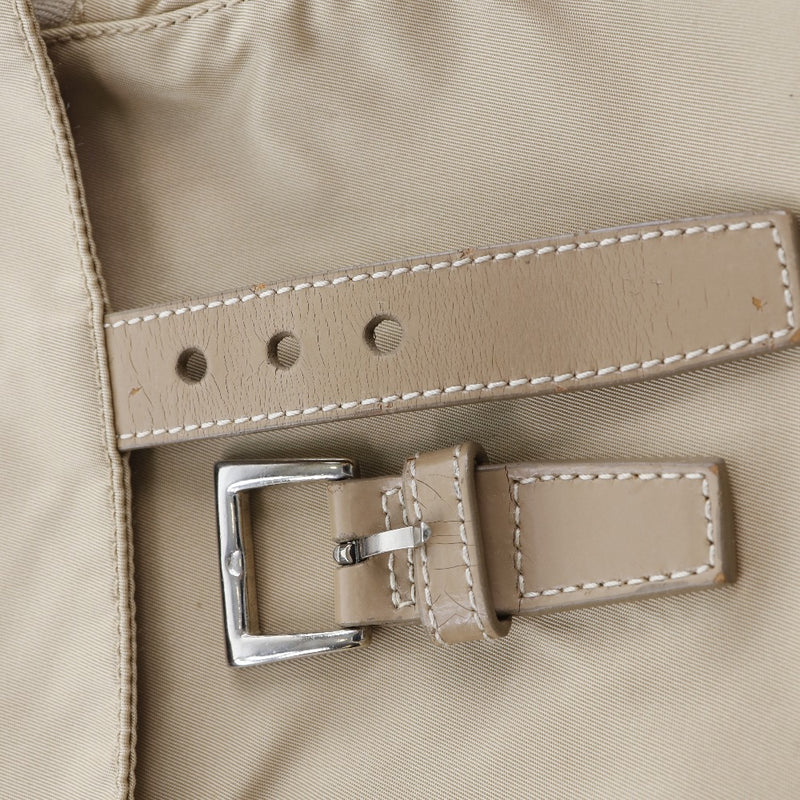 PRADA] Prada Shoulder bag Nylon beige unisex shoulder bag – KYOTO 