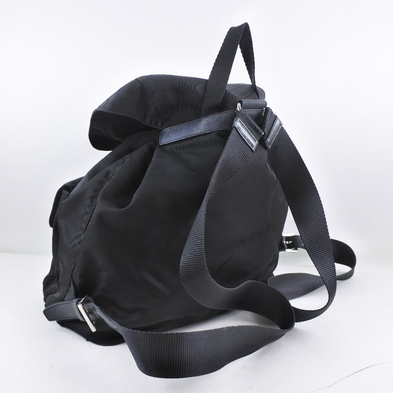 [Prada] Prada Backpack Daypack Nylon Nero Black Unisex Backpack Daypack B Rank