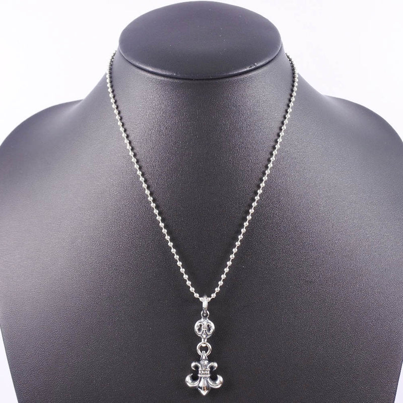 [Chrome Hearts] Chrome Hearts Bs Flare Pendant 2352-304-0011-9100 Silver 925 Collier pour hommes A +