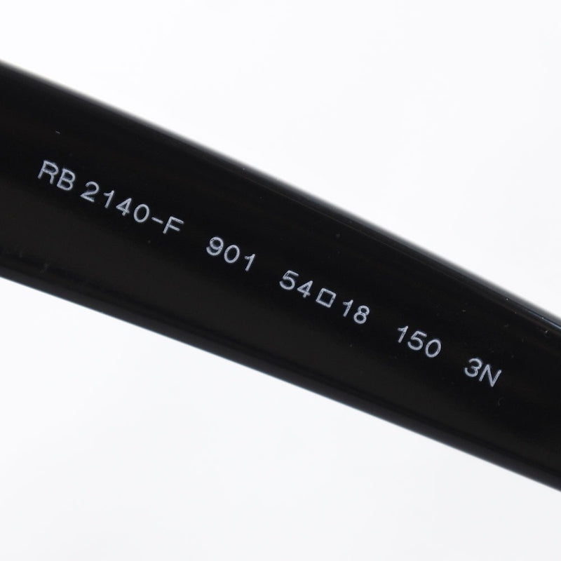 【Ray-Ban】レイバン
 RB2140-F サングラス
 プラスチック 黒 54□18 150刻印 メンズ サングラス
A-ランク