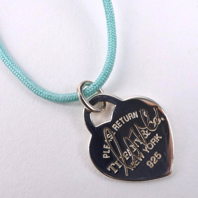 [Tiffany & Co.] Tiffany Love Rett Titi Fanny Silver 925 Ladies Necklace A+Rank