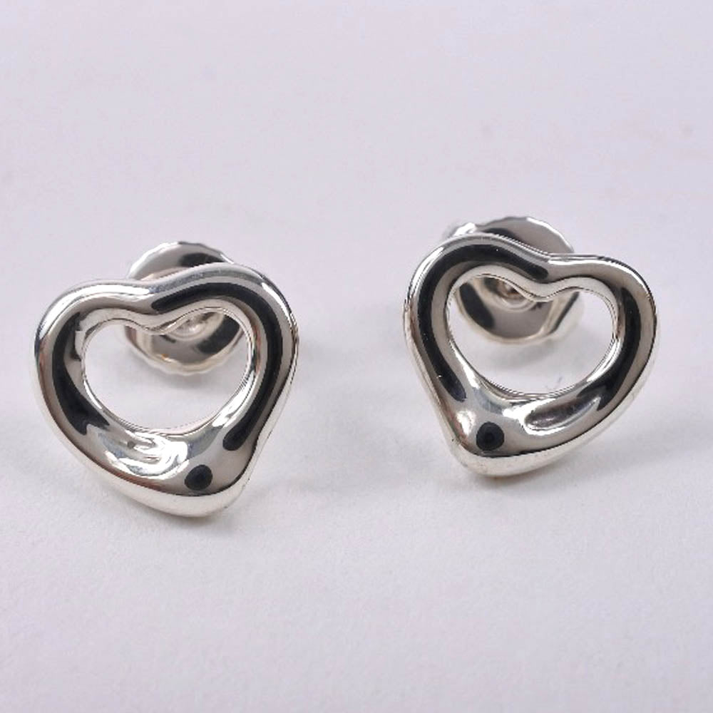 Tiffany & Co. エルサペレッティ オープンハートピアス　925 TIFFANY&Co. ティファニー ピアス オープンハート ドロップ