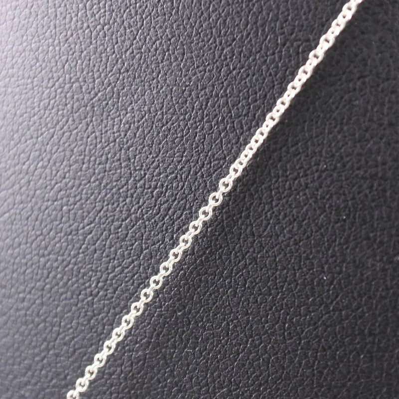 [Tiffany & Co.] Tiffany Heart Silver 925 Silver Ladies Necklace A+Rank