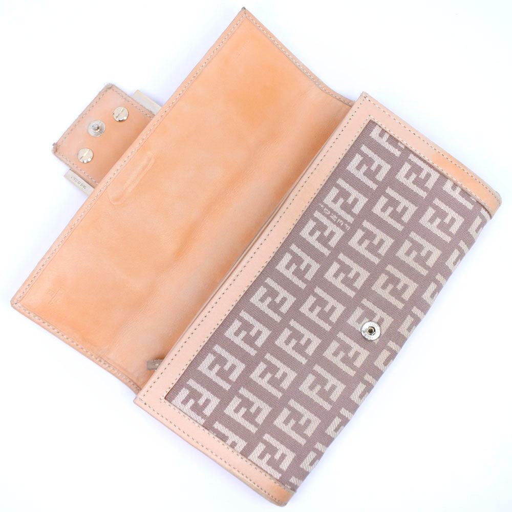 フェンディ　長財布　マルチカラー　ズッキーノ　ラウンドファスナー　PVC cq5 フェンディ 長財布 マルチカラー ズッキーノ ラウンドファスナー