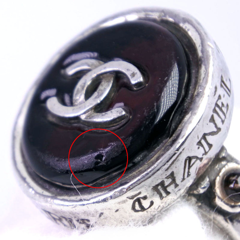 [CHANEL] Chanel Coco Mark Ring / Ring No. 11 Black Ladies Ring / Ring