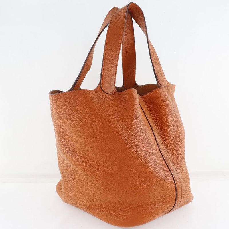[HERMES] Hermes Picotan Rock GM Triyoon Clemance Orange □ P engraved ladies handbag