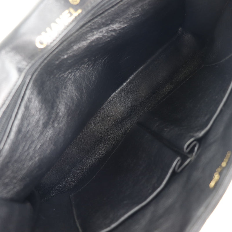 [CHANEL] Chanel Chain Shoulder Matrasse Vintage Lambskin Black Ladies Shoulder Bag B-Rank