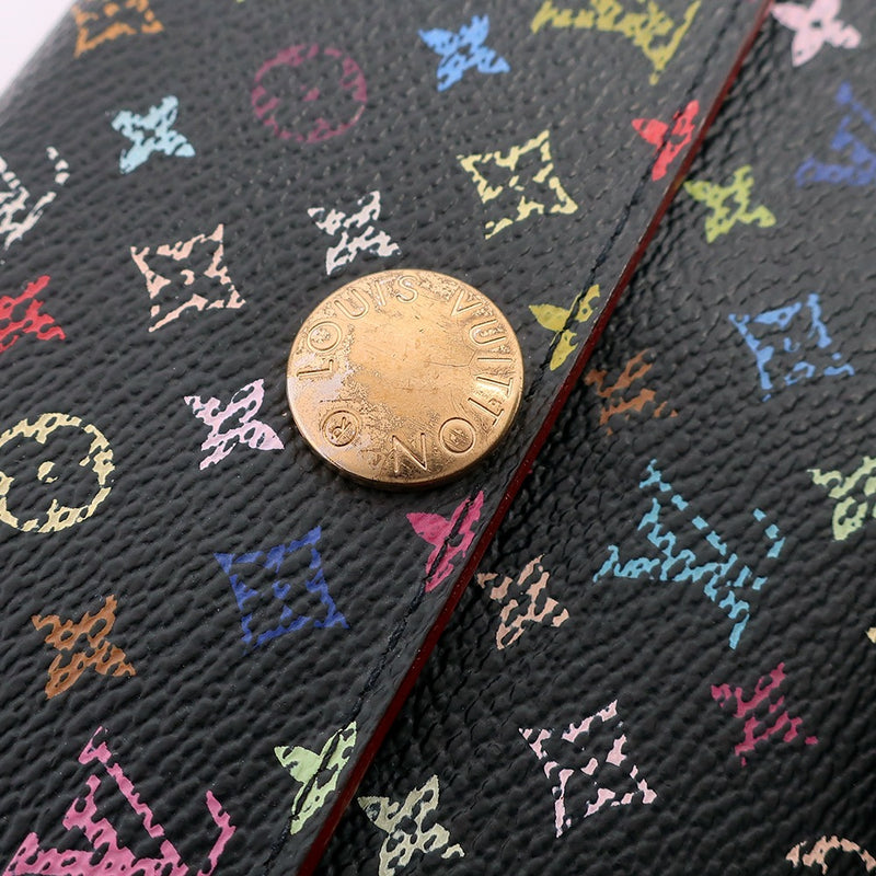 [Louis Vuitton] Louis Vuitton Portofoyilla M60273 Long Wallet Monogram Multi -Color Multi -Color Black TH0075 조각 된 숙녀 긴 지갑