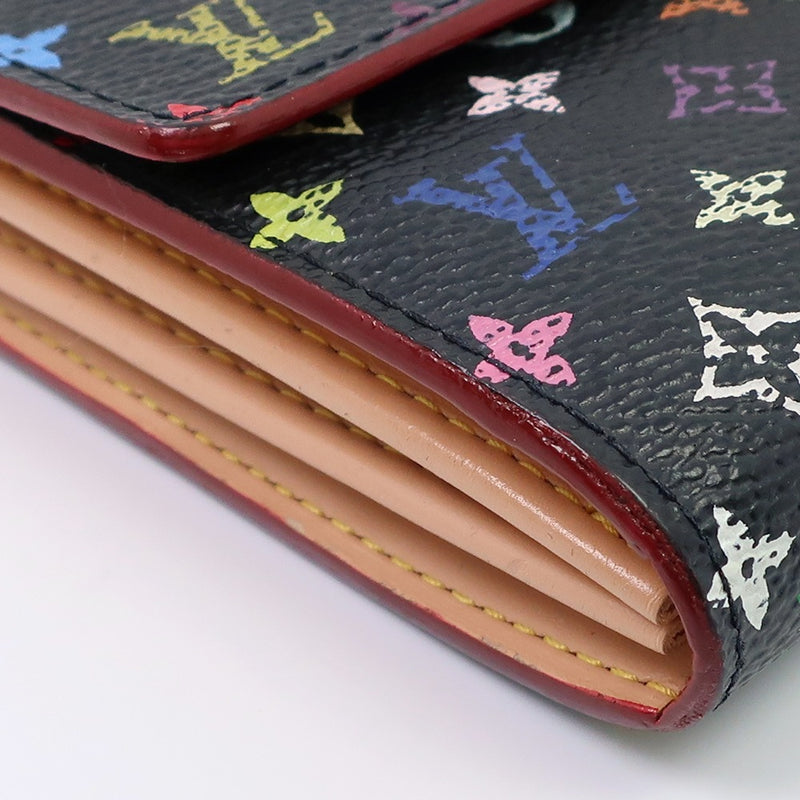 [Louis Vuitton] Louis Vuitton Portofoyilla M60273 Long Wallet Monogram Multi -Color Multi -Color Black TH0075 조각 된 숙녀 긴 지갑