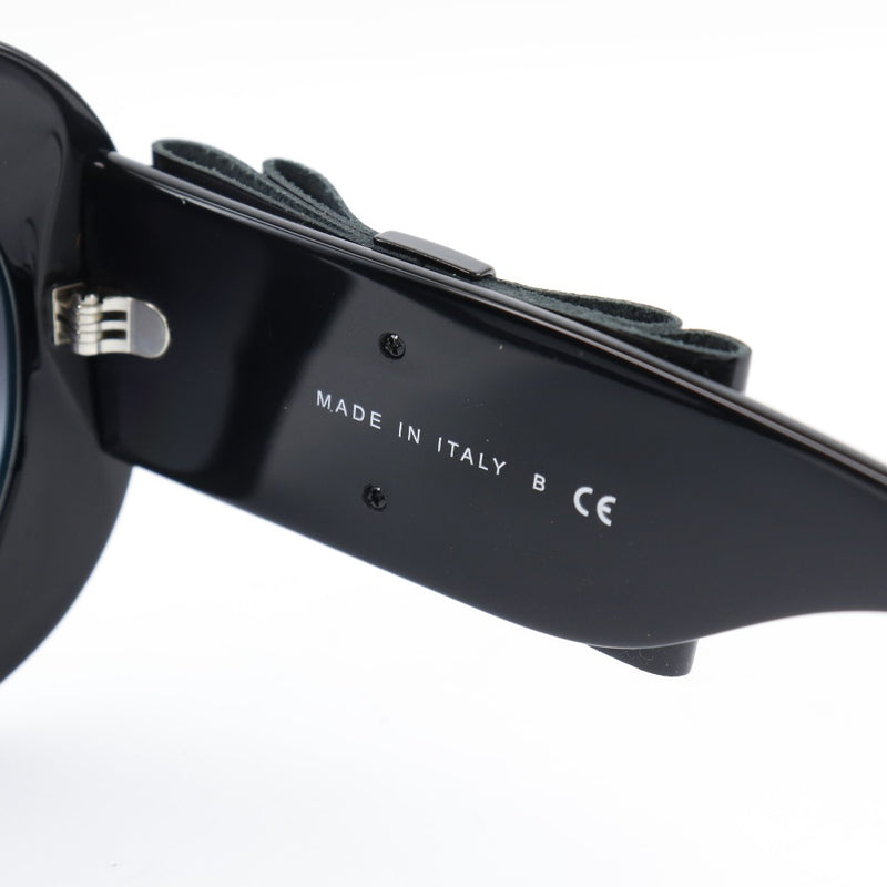 CHANEL] Chanel Ribbon Coco Mark 5282-Q-A Plastic x Enamel Black