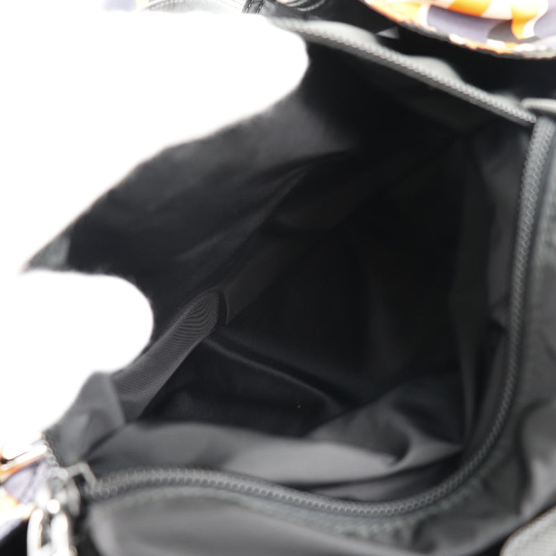 PRADA】プラダ 2WAYショルダー VA905N ナイロン×牛革 オレンジ