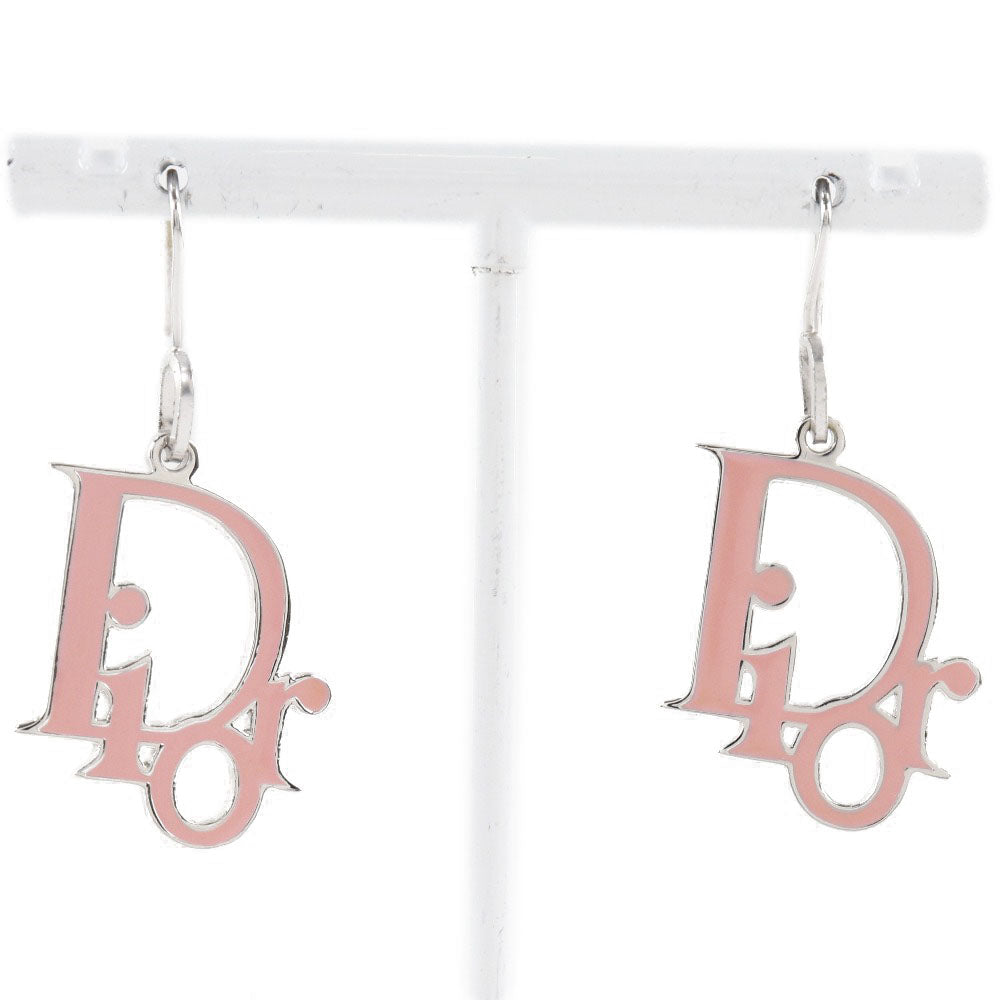 Dior】クリスチャンディオール ロゴ 金属製 シルバー レディース