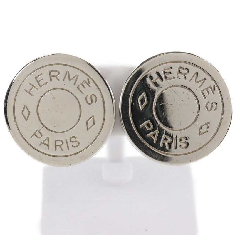 [Hermes] Pendientes de damas de plata de metal de la serie Hermes