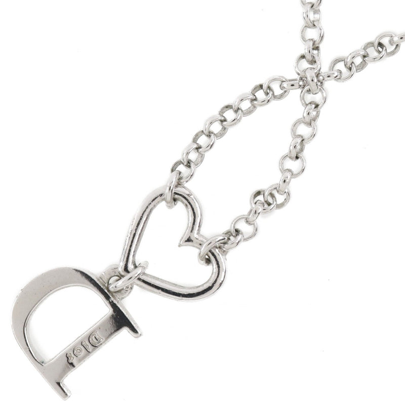 Christian dior heart outlet necklace