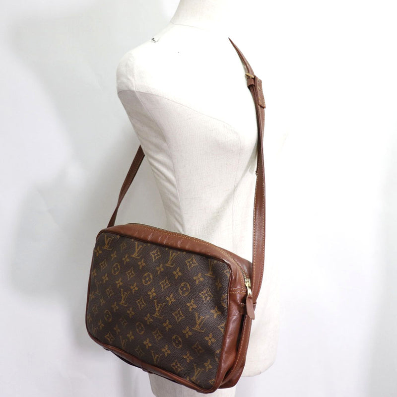 [Louis Vuitton] Louis Vuitton麻袋Bandriere 30复古会标帆布茶女士肩袋