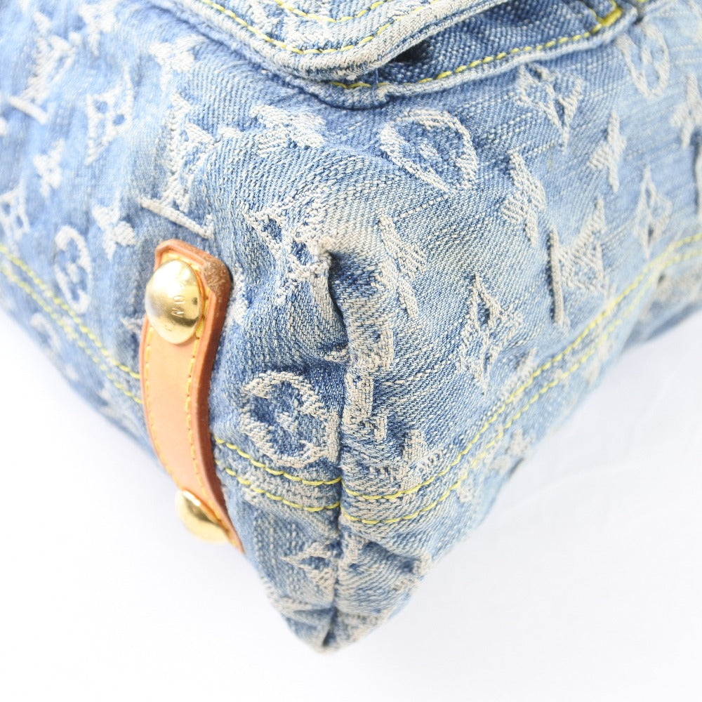 Louis Vuitton] Louis Vuitton Buggy GM M95048 Monogram Denim Blue 