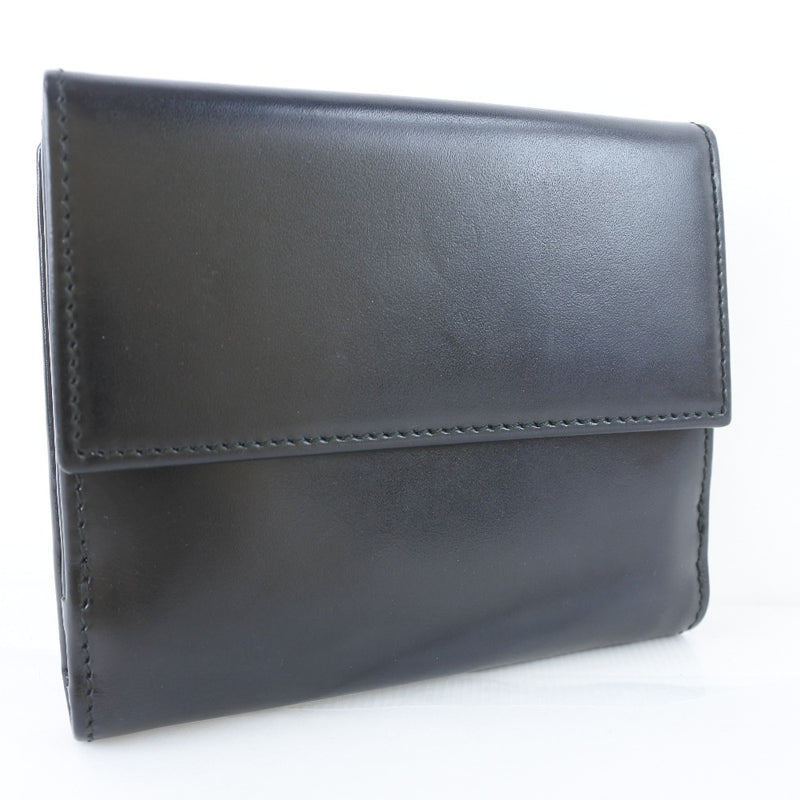 [GUCCI] Gucci Jackie Calf Black Ladies Bi -fold Wallet