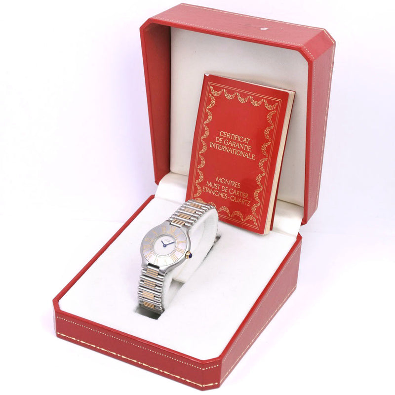 Cartier Cartier Must 21 wristwatch Vantian 125000P Stainless