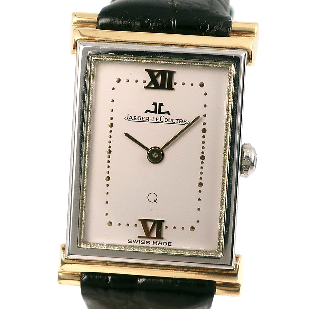 JAEGER-LECOULTRE】ジャガー・ルクルト ステンレススチール×レザー