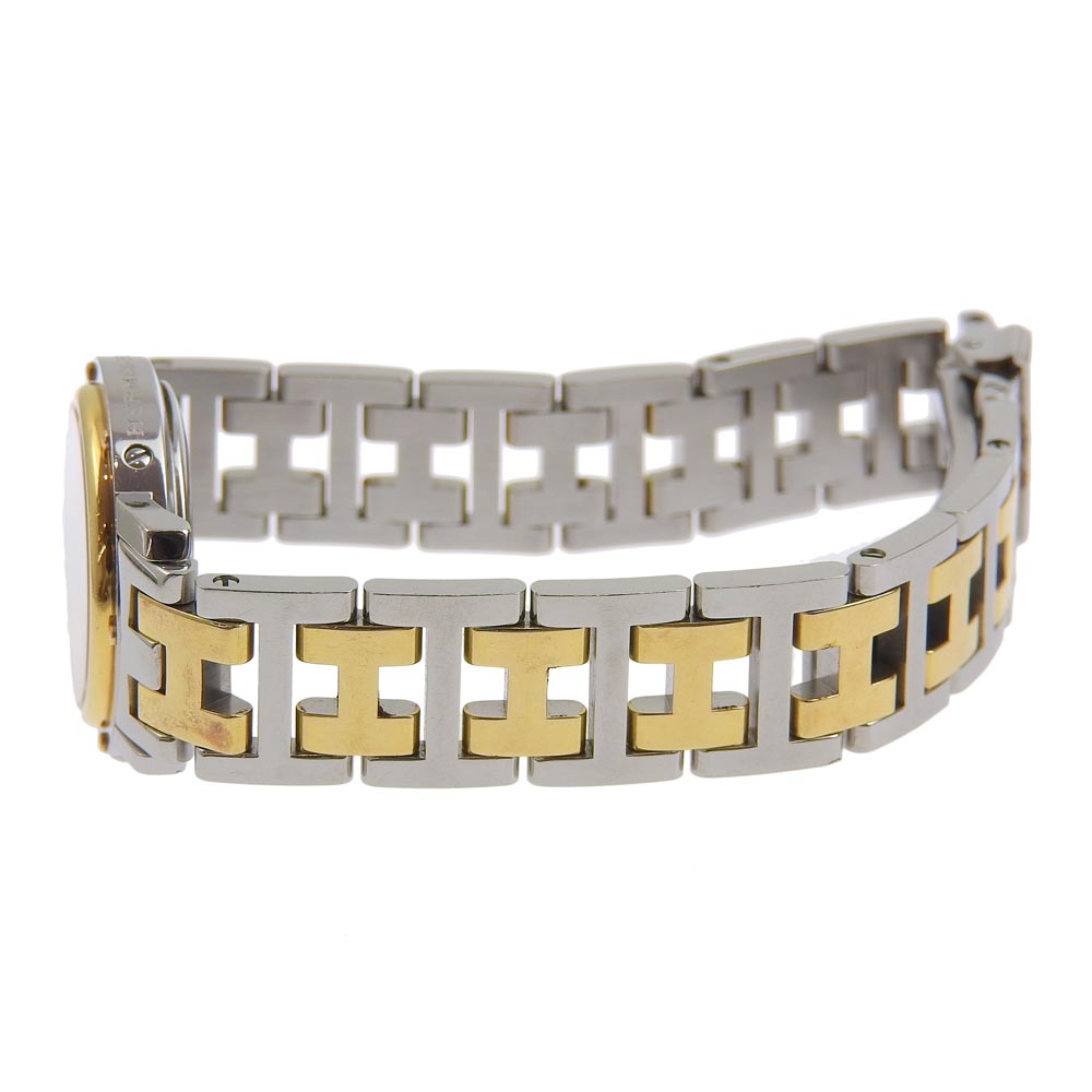 【付属品付き】HERMES エルメス　クリッパー　CL4.220 HERMES】エルメス クリッパー CL4.220 ステンレススチール×金メッキ