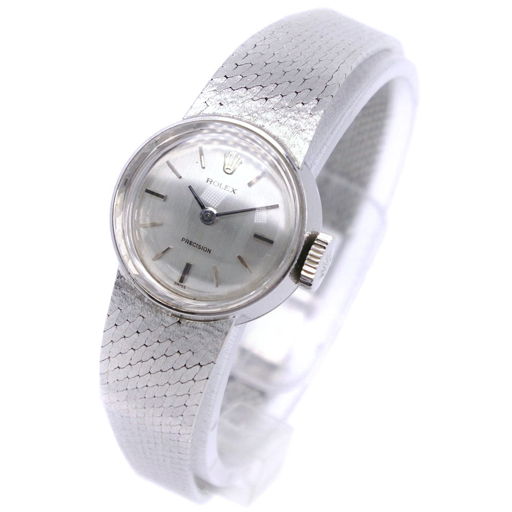 時計 Rolex Precision Rolex Precision Cal.1400 ROLEX] Rolex Precision Cal.1400 K18 White Gold Human Round Analog