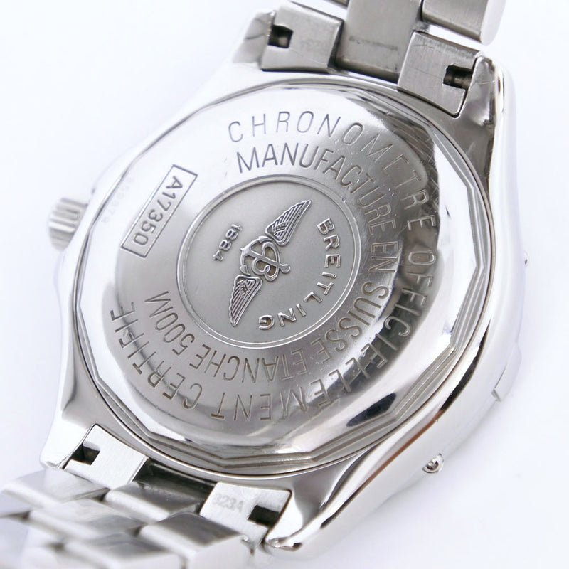 【BREITLING】ブライトリング
 コルト A17350 ステンレススチール シルバー 自動巻き アナログ表示 メンズ 白文字盤 腕時計