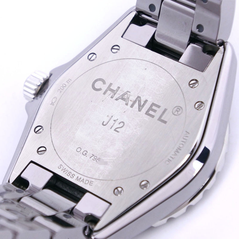 [CHANEL] Chanel J12 H2979 Watch Ceramic Gray Automatic Wind Analog Load Men's Gray Dial Watch A Rank
