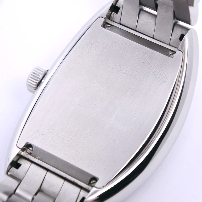 [Franck MULLER] Frank Muller Conquistador 8005HSC Watch Stainless Steel Automatic Men's Black Dial Watch A-Rank