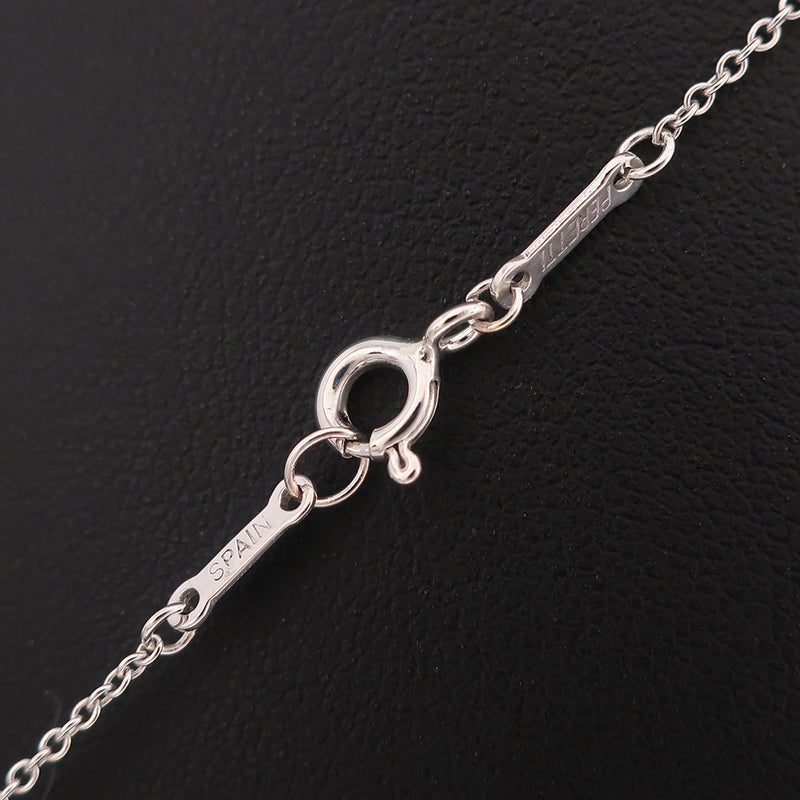 [TIFFANY & CO.] Tiffany Open Heart El Saperti Necklace Silver 925 Ladies Necklace A+Rank