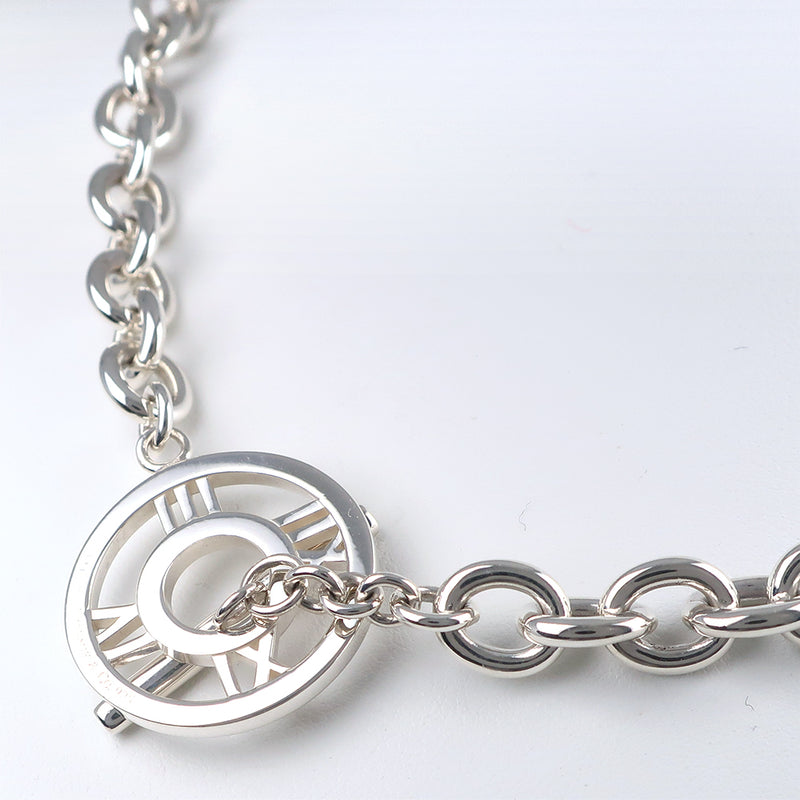 [TIFFANY & CO.] Tiffany Atlas Necklace Silver 925 Ladies Necklace A+Rank