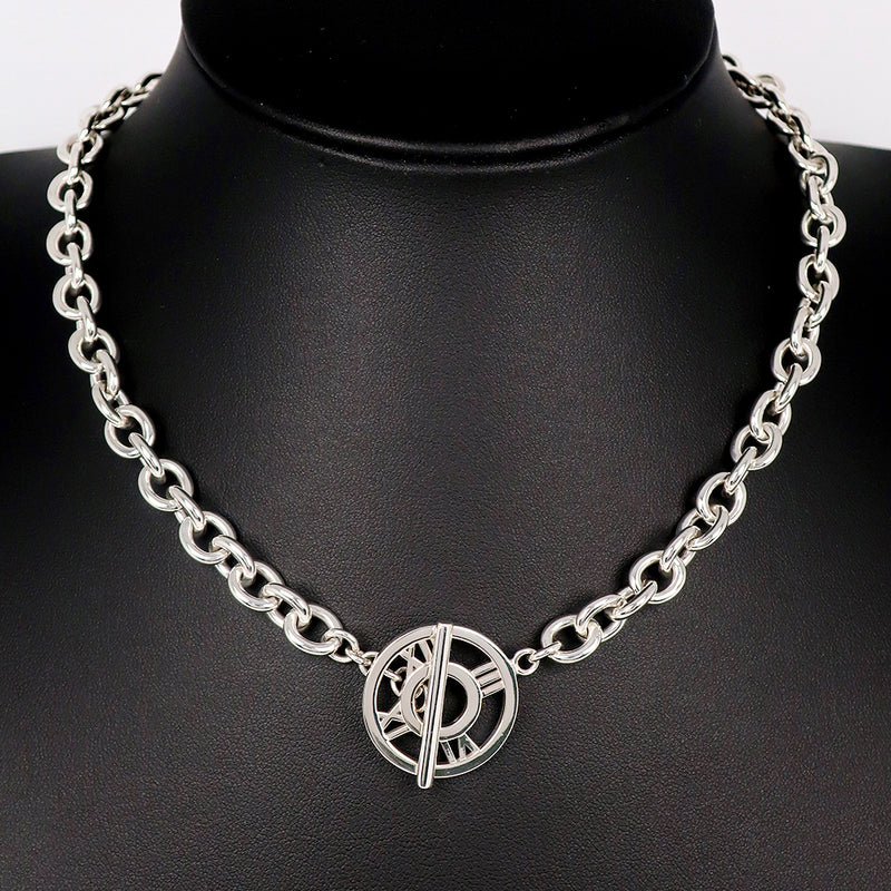 [Tiffany & Co.] Tiffany Atlas Necklace Silver 925 Ladies Necklace A+Rank