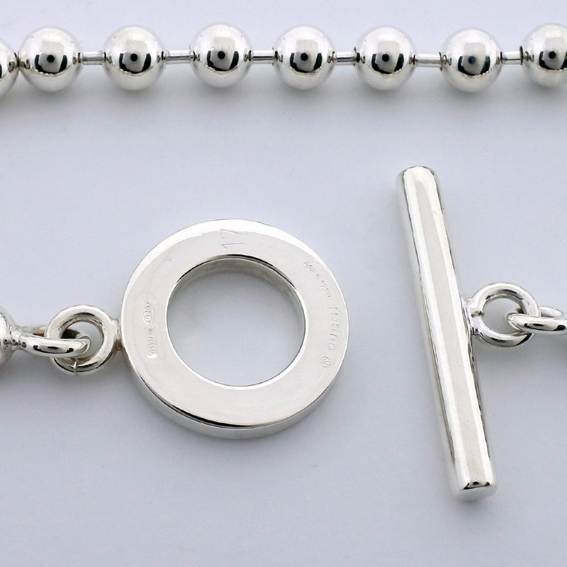 Sterling Silver Round Beads Bracelet - Affordable Silver - Martha Jackson