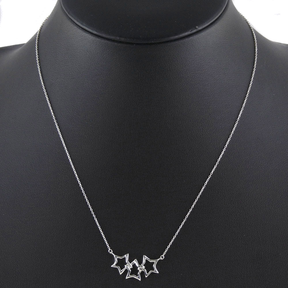 TIFFANY&Co.】ティファニー トリプルハート ネックレス シルバー925