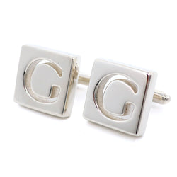 [GUCCI] Gucci G Logo Cuffs Silver 925 Men's Cuffs A+Rank