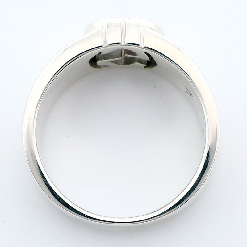 【GUCCI】グッチ
 インターロッキング リング・指輪
 シルバー925 13.5号 メンズ リング・指輪
A+ランク