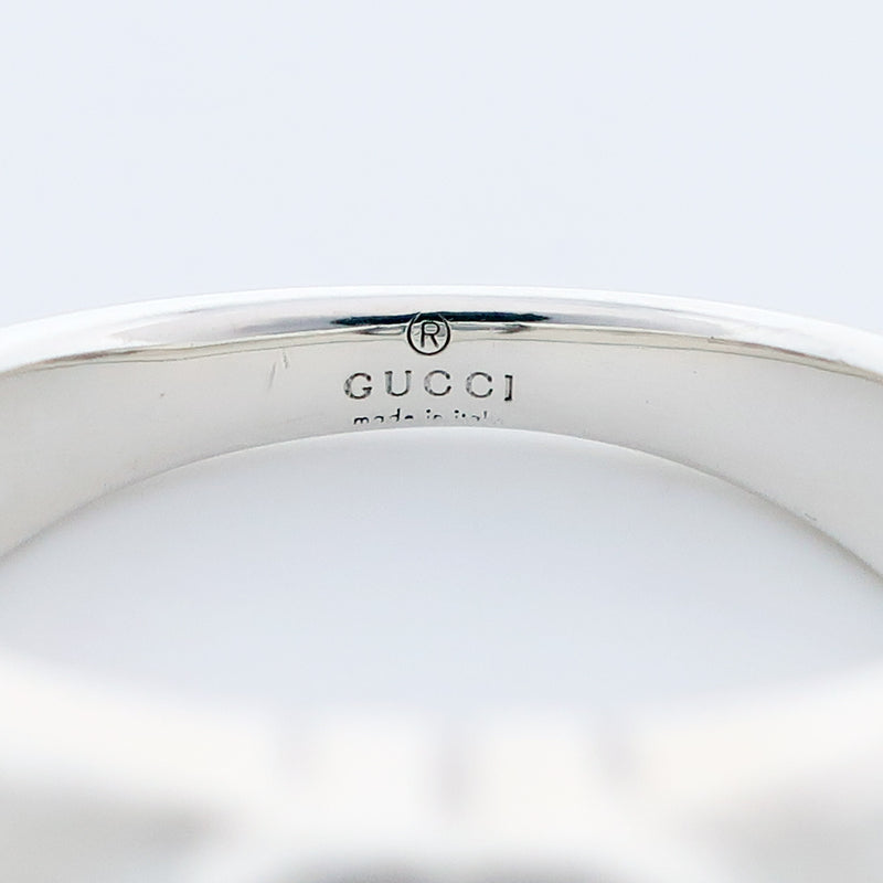 【GUCCI】グッチ
 インターロッキング リング・指輪
 シルバー925 13.5号 メンズ リング・指輪
A+ランク