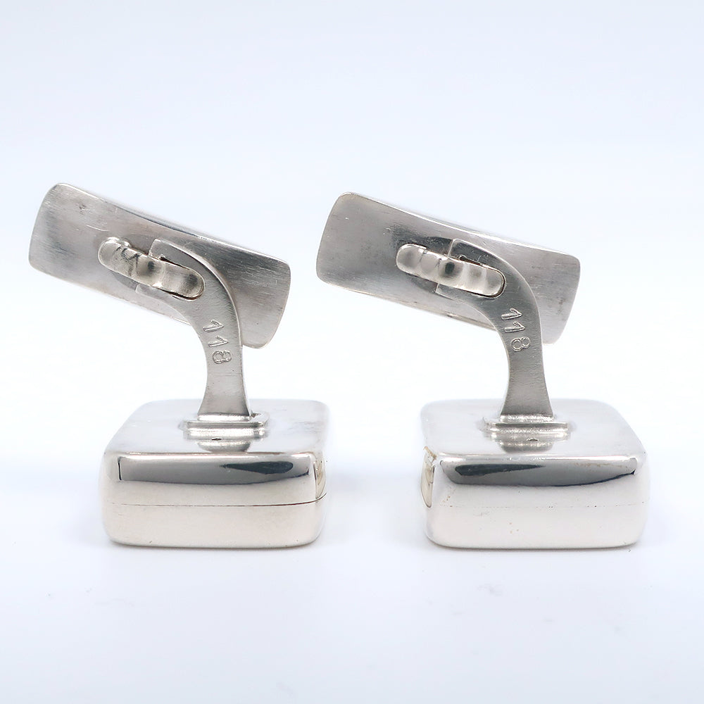 【廃盤 希少】 ジョージジェンセン カフス 44B シルバー 925 カフス Georg Jensen】ジョージジェンセン カフス シルバー925 メンズ