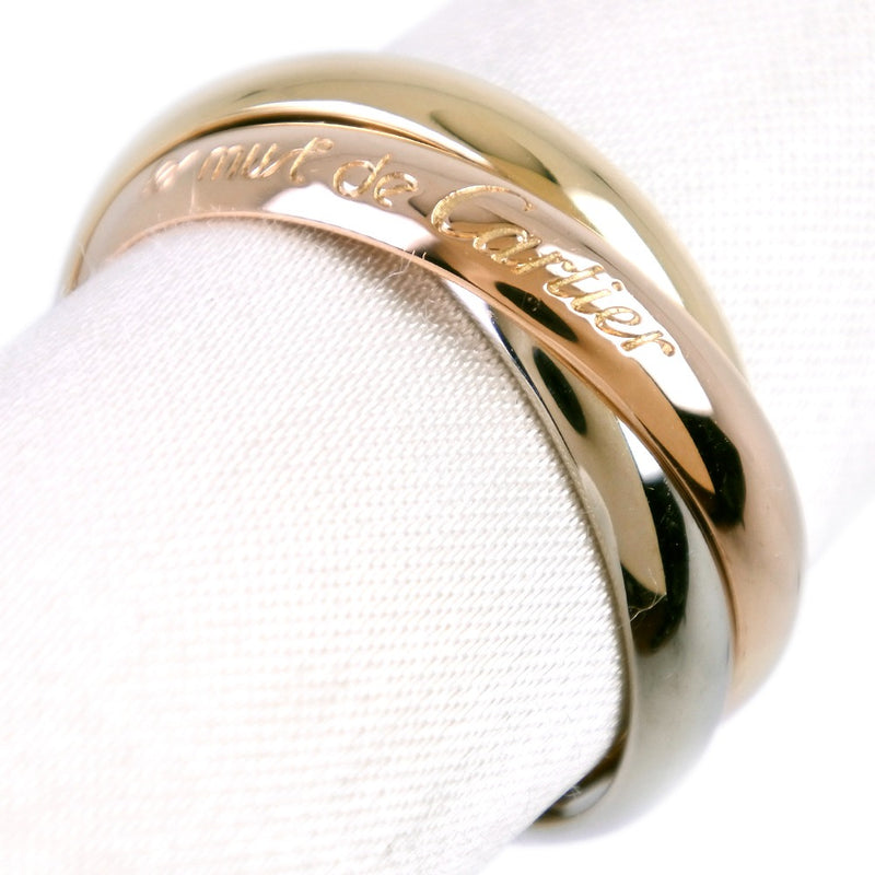 [Cartier] Cartier Trinity Triple Ring / Ring K18 Gold No. 16 Unisex Ring / Ring SA Rank