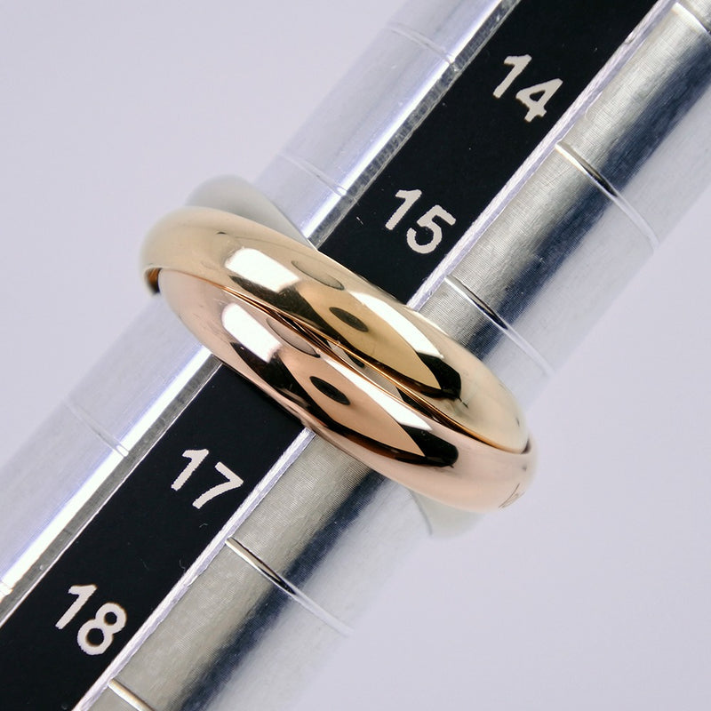 [Cartier] Cartier Trinity Triple Ring / Ring K18 Gold No. 16 Unisex Ring / Ring SA Rank