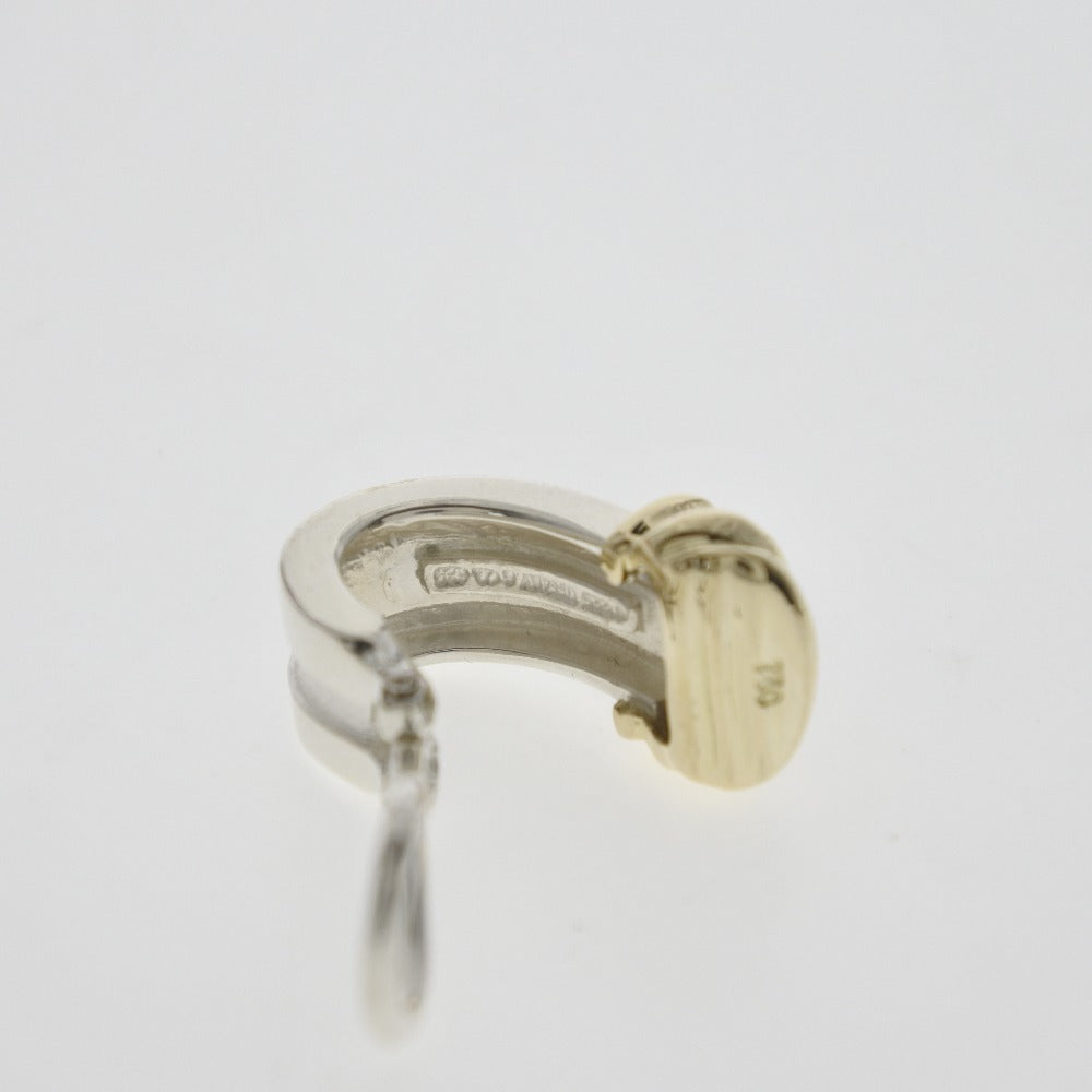 TIFFANY&Co.】ティファニー K18イエローゴールド×シルバー925 メンズ
