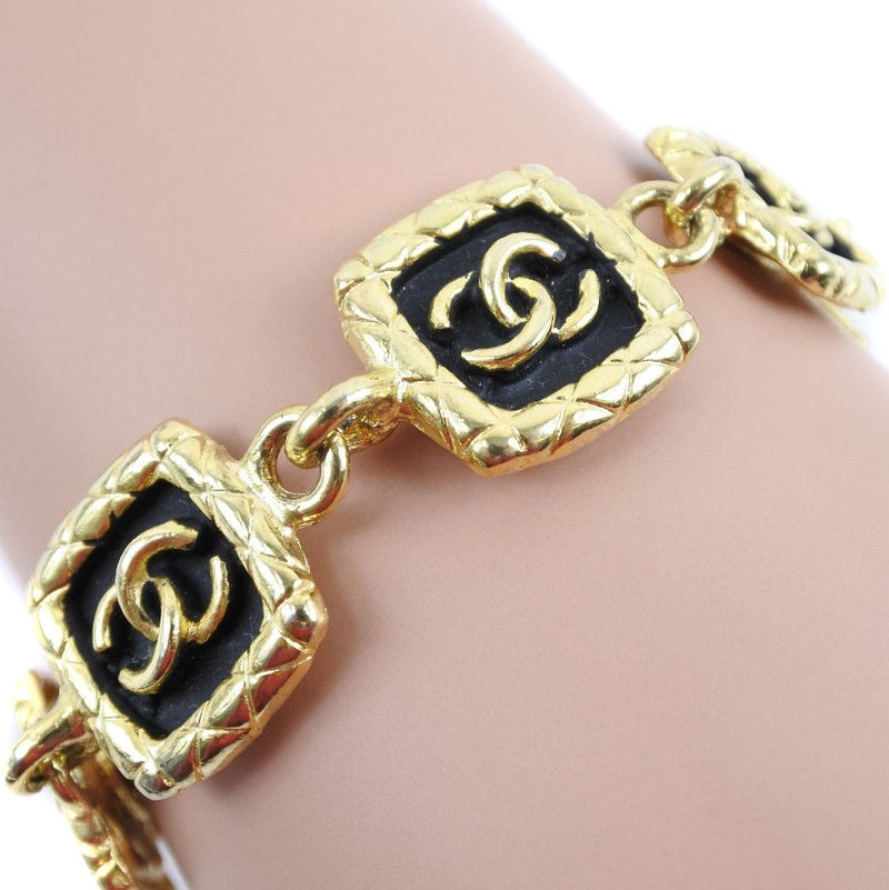 CHANEL] Chanel Cocomark bracelet Gold plating gold ladies bracelet