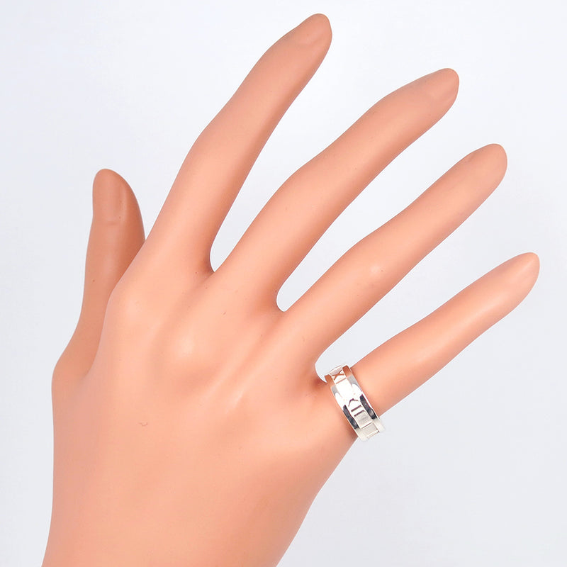 [Tiffany & Co.] Tiffany Atlas Ring / Ring Silver 925 6 Ladies Ring / Ring A+Rank
